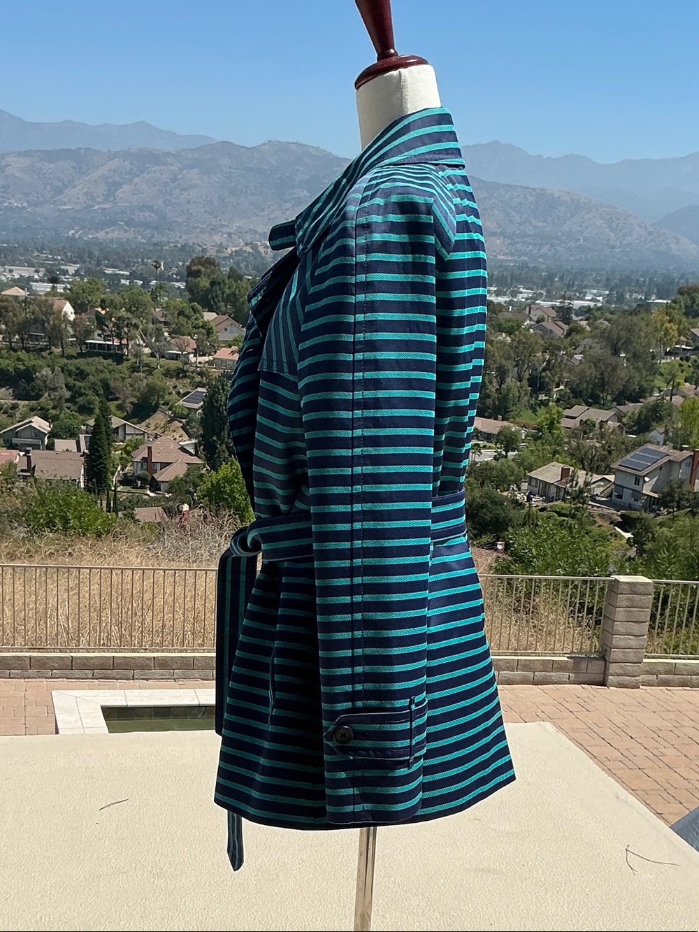 Coach short trench coat - Picture 2 of 15